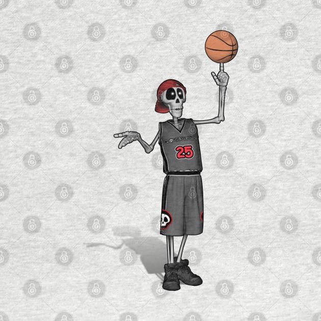 Hoops Skeleton by BoneheadGraphix